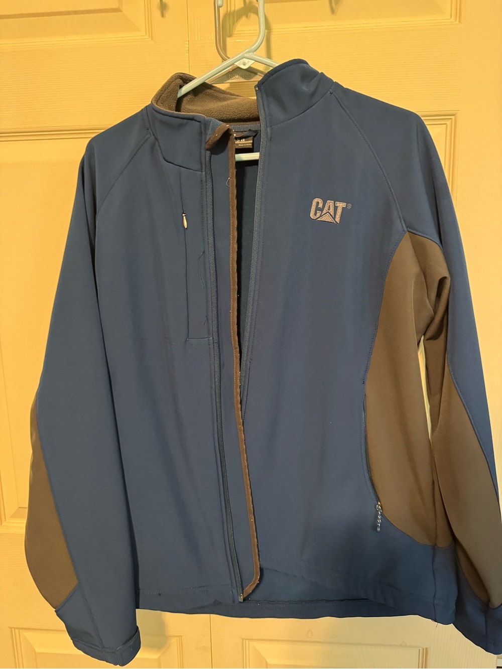 Caterpillar Blue and gray Utility Softshell Jacket